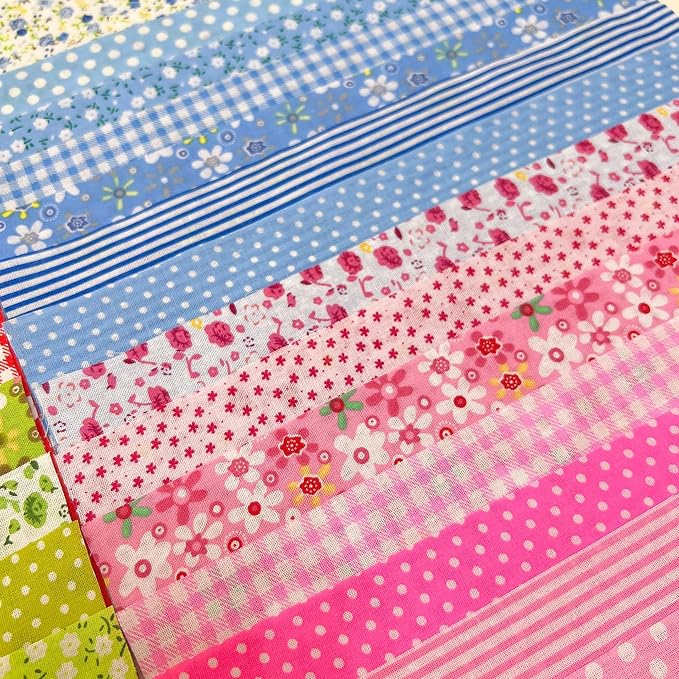 Cotton Fabric DIY Making Supplies Quilting Patchwork Fabric Fat Quarter Bundles - Image 4