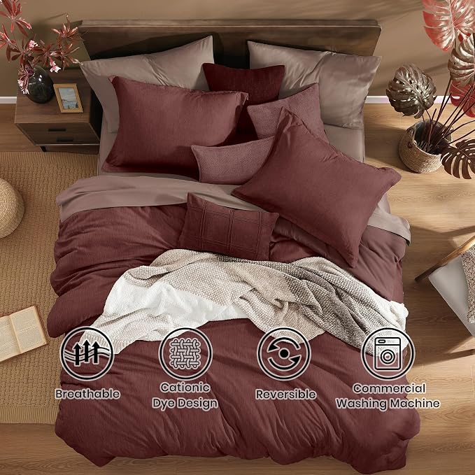 Monbix Queen Comforter Set - Image 2