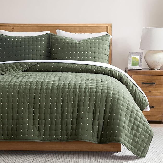 WDCOZY Queen Size Quilts Bedding Sets by WDCOZY