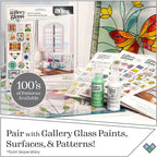 Plaid Gallery Glass Window Color Beginner Set - Image 9