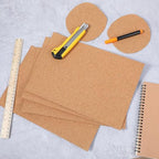 5 Pack Thin Cork Sheets 1mm Adhesive Cork Sticker Coasters 11.8x8.3in Thick - Image 5