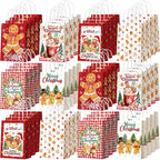 Kolldenn 48 Pcs Christmas Gingerbread Party Favors Bags Christmas Goodie Gift by Unknown