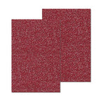 2 Pack 8'' x 12'' Glitter Red Acrylic Sheet, 3mm Thick Acrylic Plexiglass Boards by Unknown