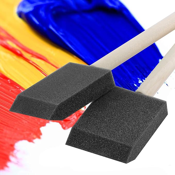 Bates- Foam Paint Brushes, 2 Inch, 75 Pack - Image 5
