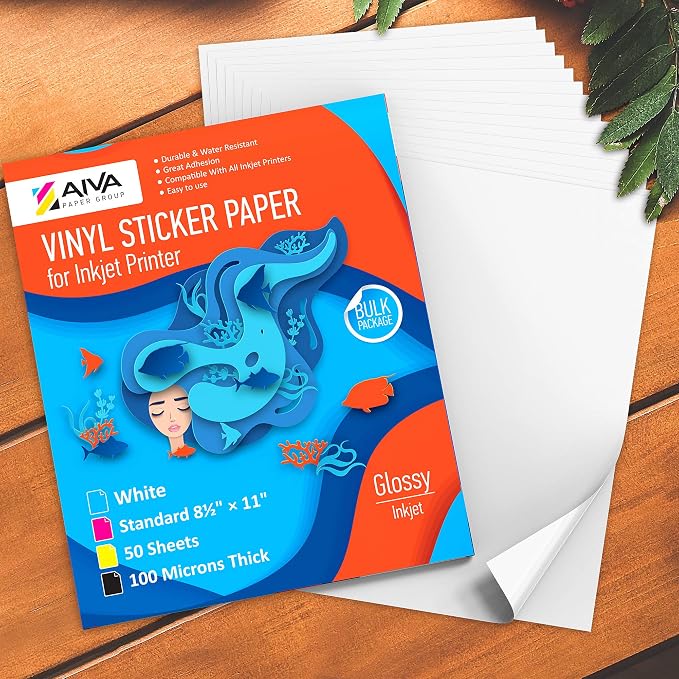 Printable Vinyl Sticker Paper - Image 2