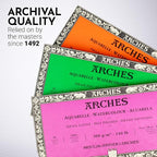Arches Watercolor Paper Block, Cold Press, 5.9" x 11.8", 140 pound - Image 5