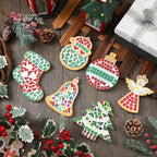 Qinyoung 6 Sets Christmas in July DIY Mosaic Tiles - Image 2