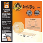 Gorilla Tough & Clear Double Sided Mounting Tape - Image 4