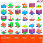 BONNYCO Brain Teaser Puzzles Cubes Kids Party Favors Pack 30. Pinata Goodie by BONNYCO