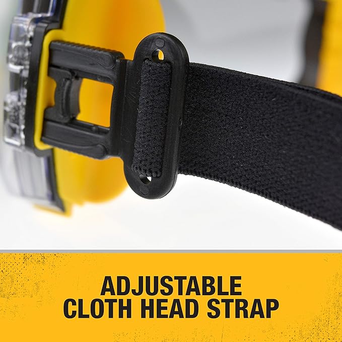 Dewalt DPG82 Concealer Anti-Fog Dual Mold Safety Goggle - Image 5