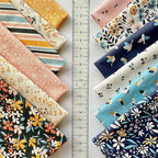 Spring Garden Floral Cotton Fabric Bundle – 60 Pre-Cut Squares, 100% Cotton 140 - Image 3