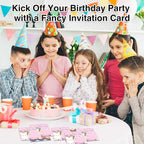 Llama Birthday Invitations, 25 Double-Sided A Whole Llama Fun Alpaca Party - Image 5
