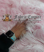 Fabric Empire 2.3oz Faux Fur Curly Yak Fabric 3.5" Long Pile Japanese Yarn/Sold - Image 7