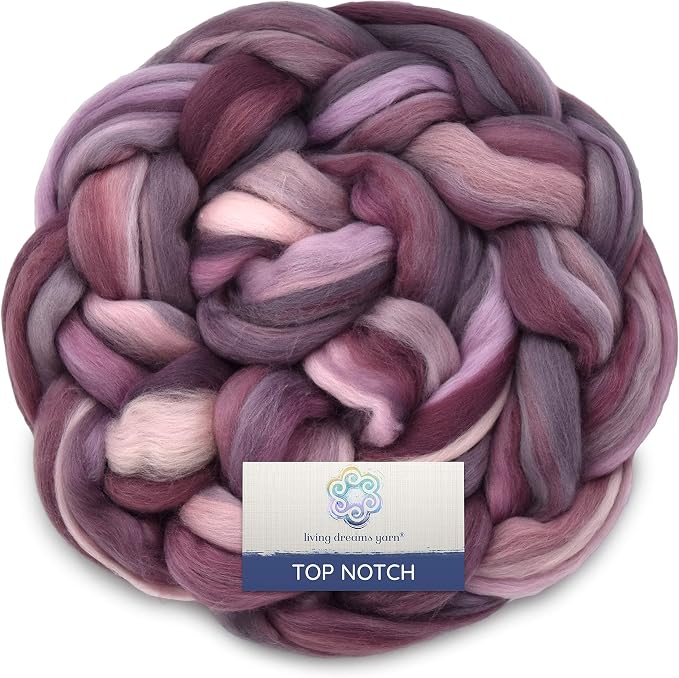 Top Notch Superfine Merino Fiber by LivingDreamsYarn