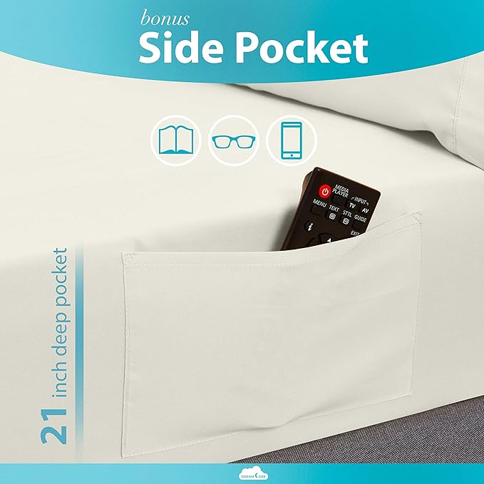 DREAMCARE Queen Fitted Sheet - Image 4