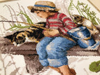RIOLIS - Let's Go Fishing 1470, Cat Lovers Cat Cross Stitch Kits 11, Cross - Image 5