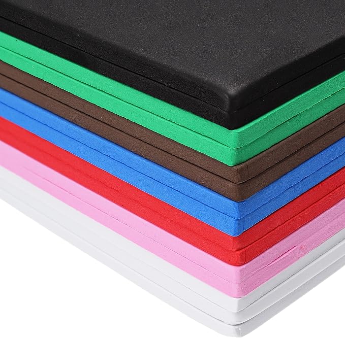Essentials by Leisure Arts Foam Sheets 9 x 12 Assorted, DIY Art Projects - Image 6