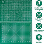 5Pack A3 Self Healing Cutting Mats, Scrapbooking, DIY Projects - Image 3
