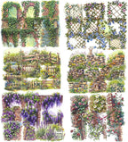 3.4" Large Flower Stickers for Scrapbooking – 60PCS Waterproof Wall &Floral by DecorateYourWorld