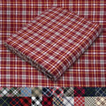 Pico Textiles 1 Yard Red Tartan Plaid Flannel Fabric by PicoTextiles