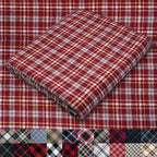 Pico Textiles 20 Yards Bolt Red Tartan Plaid Flannel Fabric by PicoTextiles