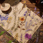 emmoolife Pressed Flower Stickers Set Dried Flowers Themed Resin Sticker Decals - Image 4