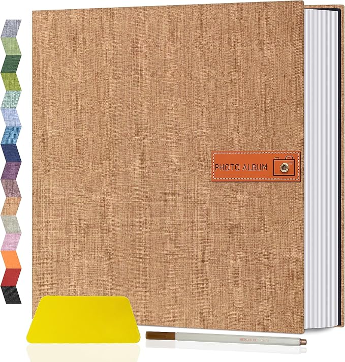 Popotop Large Photo Album Self Adhesive 4x6 5x7 8x10 Scrapbook Album DIY by Popotop
