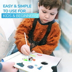 Bellofy 2X Disposable Palette Paper 9x12 Inches | Mess-Free Paper Artist Palette - Image 4