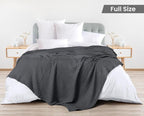 Utopia Bedding 100% Cotton Waffle Weave Blanket Full Size - Image 2