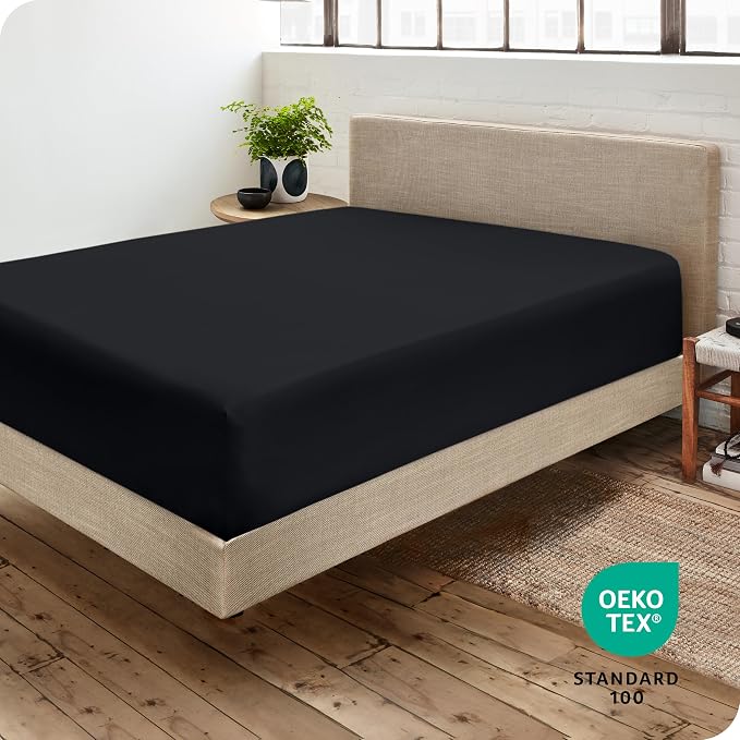Bare Home Fitted Bottom Sheet Full XL Size - Image 4