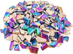 1.1lb Ceramic Mosaic Tiles, Mixed Colour Ceramic Mosaic Pieces - Image 3