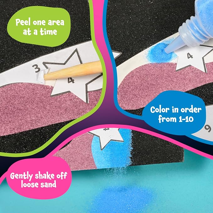 READY 2 LEARN Sand Art Painting | Space | 4 Outer Space Sand Art Pictures | 10 - Image 5