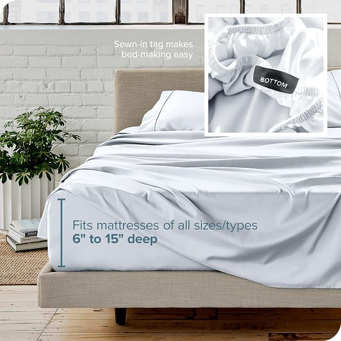 Bare Home Twin Sheet Set - Image 5