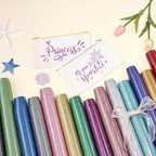 Tintnut Light Purple Glitter Heat Transfer Vinyl Roll, easy cut & weed - Image 3