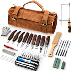 SakerNeo 35PCS Wood Carving Kit Whittling Knife Set by TheBrandPerfected