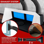 Master Airbrush Portable Airbrush Spray Booth Station - Image 4