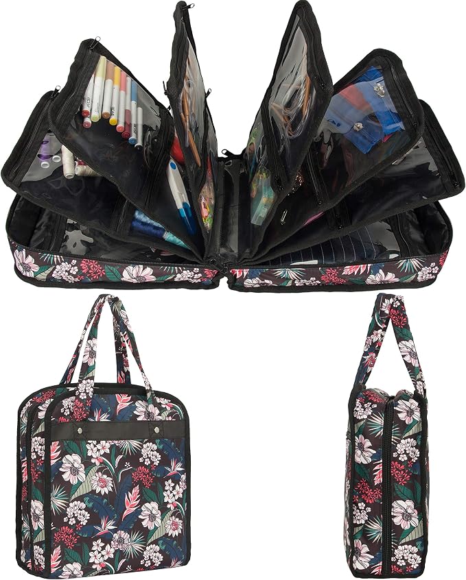 PACMAXI Sewing Accessories Storage Bag, Craft Tools | Roomy carry bag by PACMAXI