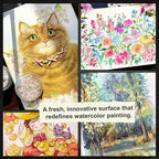 PHOENIX Professional Stretched Watercolor Canvas - Image 8