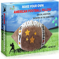 2Pepers Make Your Own American Football Pillow, Football Gifts by 2Pepers