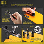 KOTTO Helping Hands Soldering, Third Hand Soldering Tools PCB Holder Four Arms - Image 5