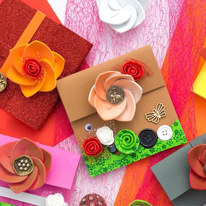 MECCANIXITY Adhesive Felt Sheets, Felt Fabric Crafts Back Adhesive Felt Sheets - Image 5
