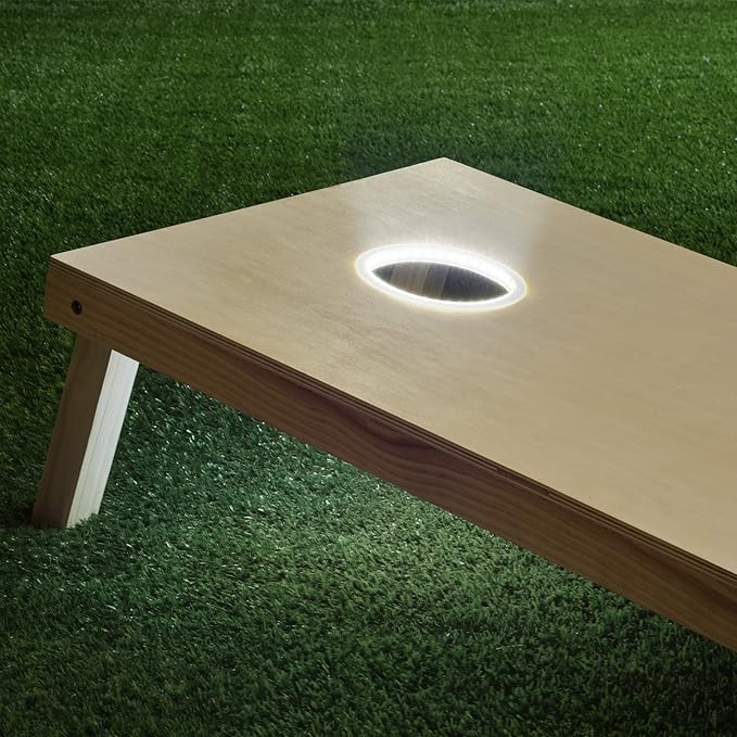 GoSports Cornhole Light Up LED Ring Kit 2pc Set - Image 2