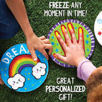 Made By Me Mix & Mold Your Own & Make 4 DIY Personalized Stepping Stones - Image 6