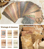 168Pcs Textured Scrapbook Paper Kit - Image 7