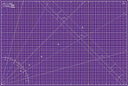 Elan Cutting Mat A1 Pink & Purple, Large Self Healing Cutting Mat 24 x 36 Inch - Image 2