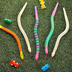Gejoy 40 Pieces 12 Inch Wooden Snakes Unfinished Wiggly Jointed Flexible Wood - Image 7