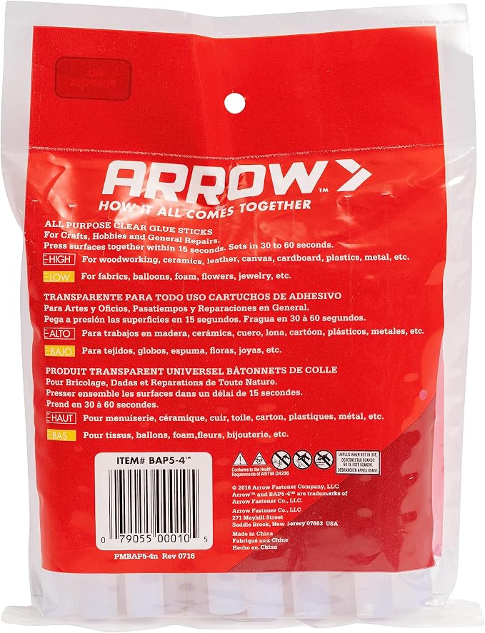 Arrow BAP5-4 All Purpose Mini Glue Sticks - Image 4