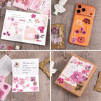 RISYPISY Floral Scrapbook Supplies Kit, Card Making, Art Journal - Image 7