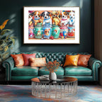 MINIWAN 300 Piece Puppy Dogs Mason Jars Jigsaw Puzzle, Poster Included - Image 4