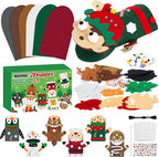 WATINC 6Pcs Hand Puppet Making Kit, Art Craft Felt Sock Puppet Toys, Creative by WATINC